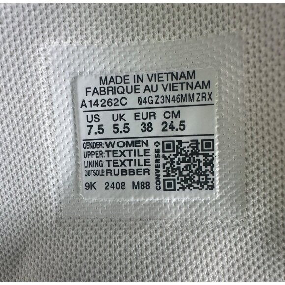 Rare Converse Chuck Taylor  Wedge Platform Hi Sz 7.5 Women's Shoes Green A14262C - Picture 13 of 13